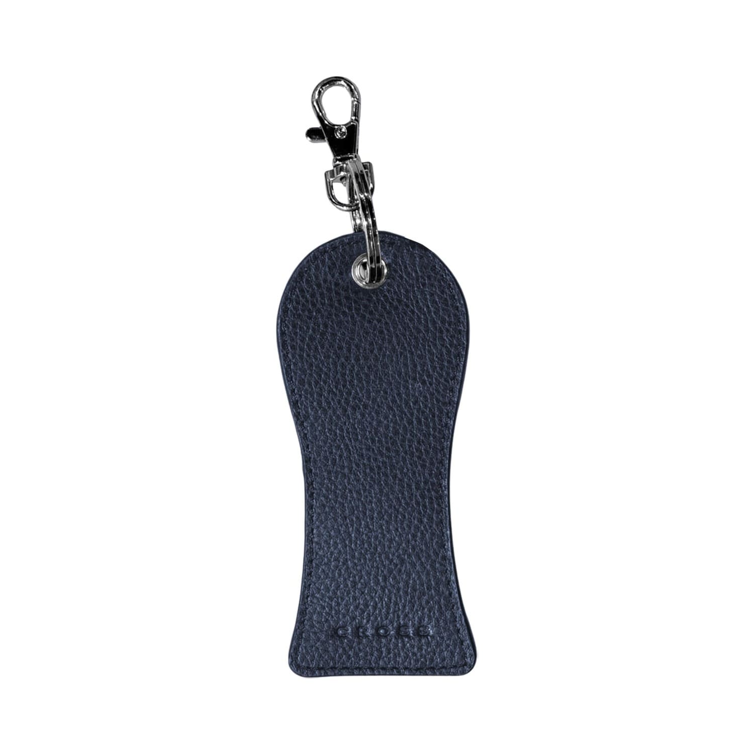 CROSS Leather Golf Tee Holder - Navy Blue