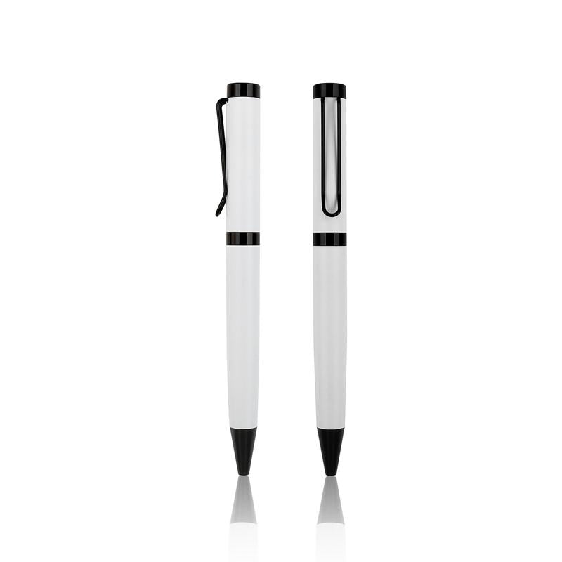 DUON - Metal Pen - White — view 2 — MaxPrint Dubai