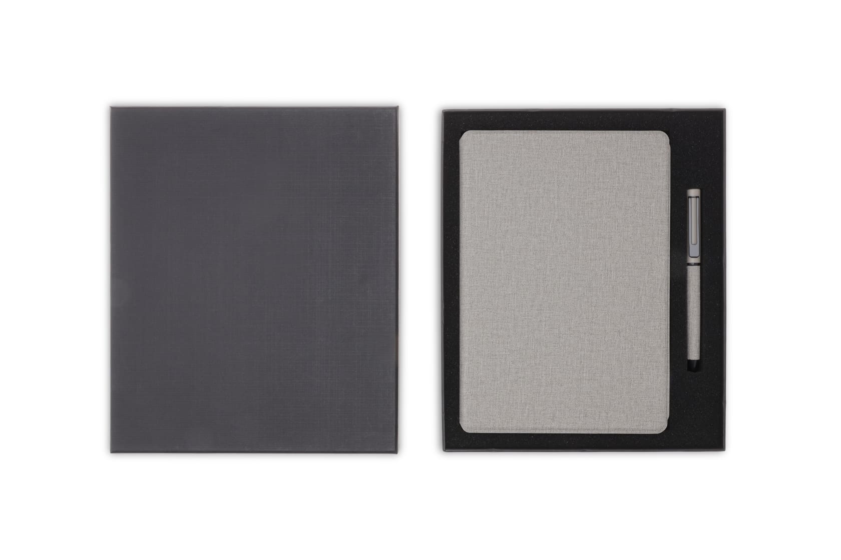 VARDIM - CHANGE ZERO Sustainable Gift Set with Refillable Notebook & Pen - Grey