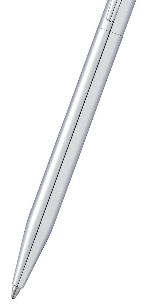 Cross Click™ Chrome with Chrome Appointments Ballpoint Pen (Blue Ink)