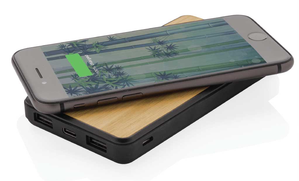ARLES - باور بانك لاسلكي 10000mAh من CHANGE Collection بمواد معاد تدويرها RCS