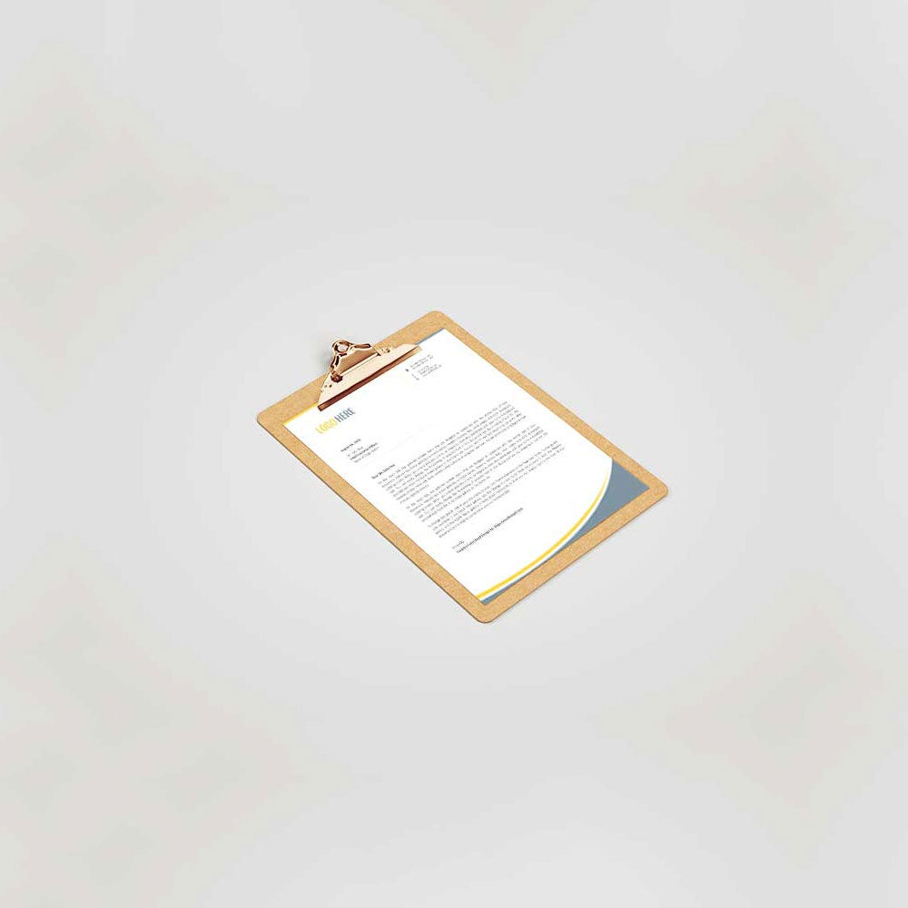 500 Letterheads A6, Wood Free 100 GSM