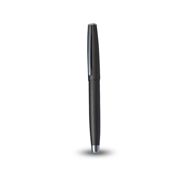Luxy Roller Pen — Premium Matte Chrome Metal Rollerball Pen