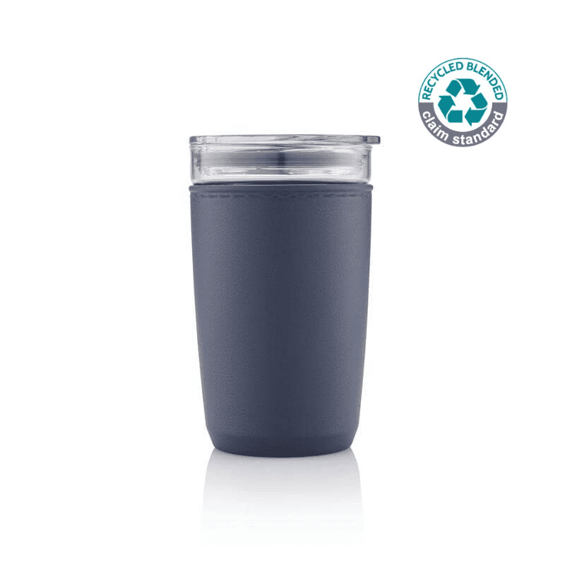 CERRA Hans Larsen Premium Glass Tumbler with Recycled Protective Sleeve