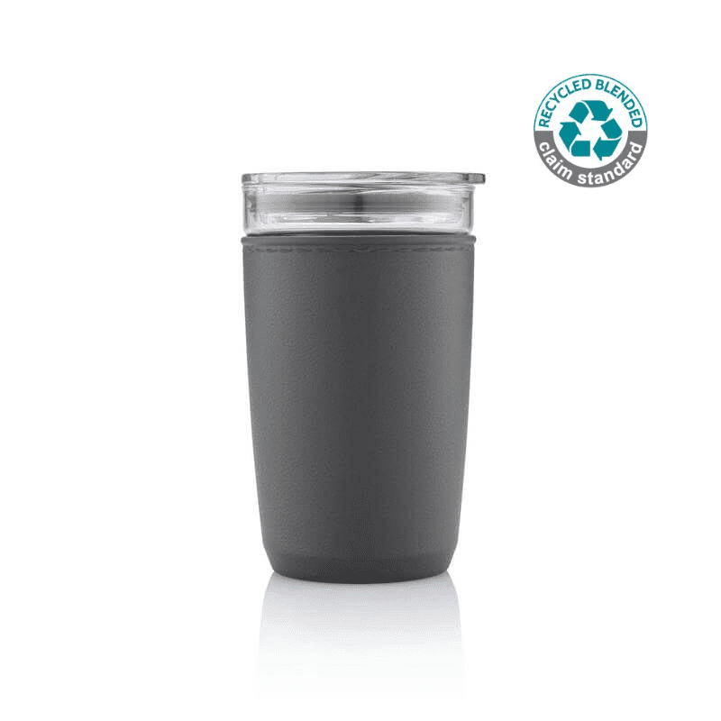 CERRA Hans Larsen Premium Glass Tumbler with Recycled Protective Sleeve