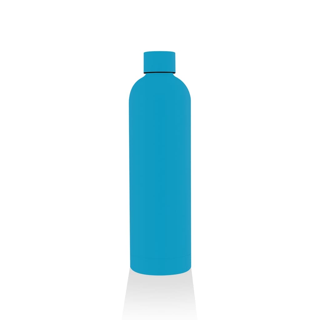 TAUNUS - Soft Touch Insulated Water Bottle - 750ml - Aqua Blue