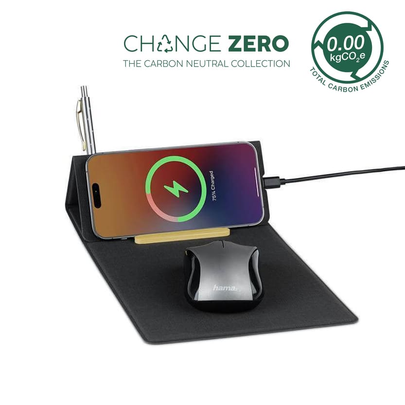 BLACE - CHANGE ZERO 15W Wireless Mousepad & Desk Organizer