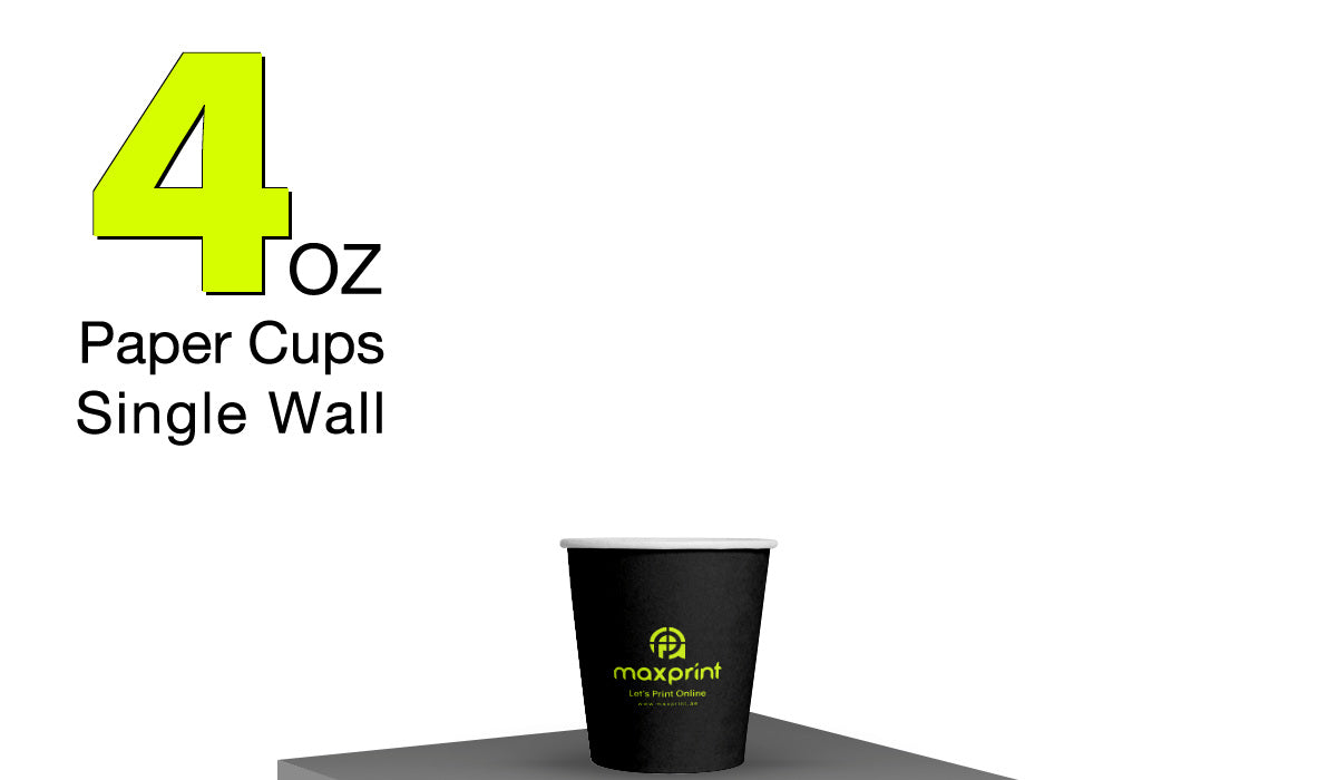 Paper Cups Single Wall 4 oz (Bulk)