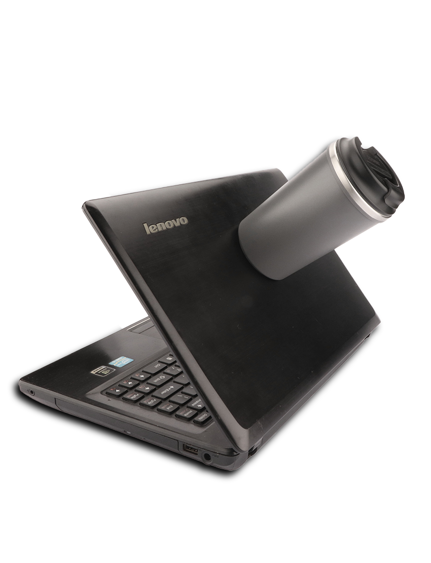 Suction Mug — 350ml Double Wall Leak-Proof Mug