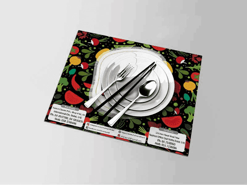 5000 Table Mat B2, Wood Free 135 GSM