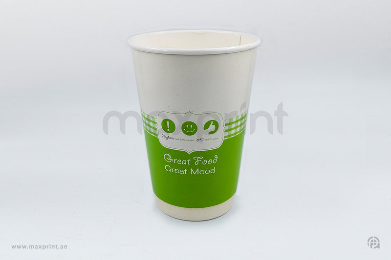 5000 Paper Cups Double Wall 16 oz