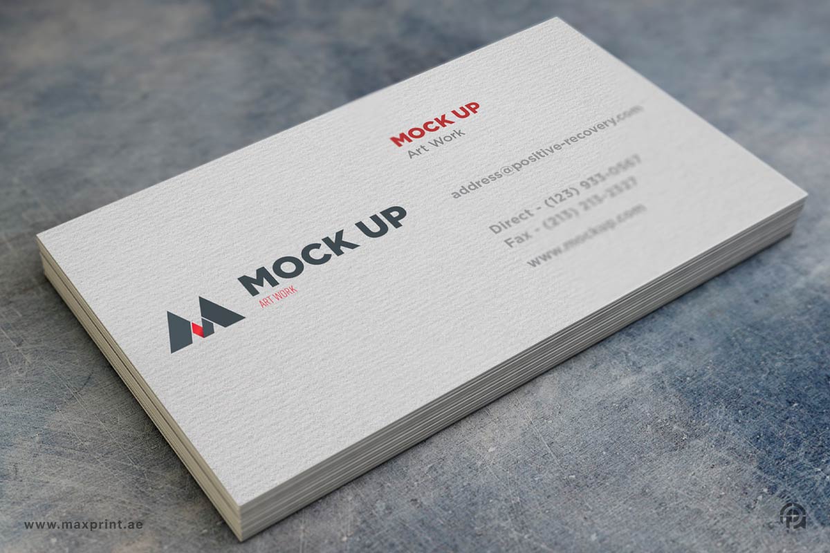 1000 Business Cards, Brilliant Paper, Express Printing