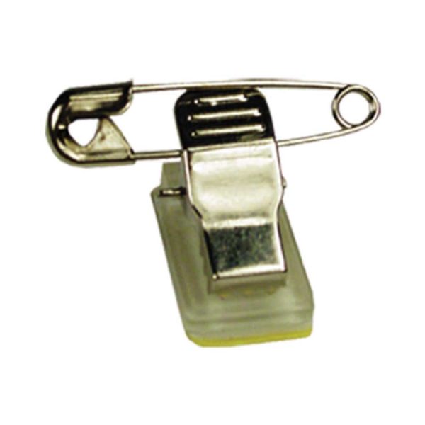 50 Badge Clip with Pin