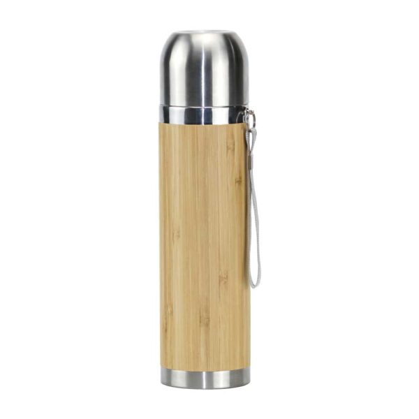 50 Promotional Bamboo Flask