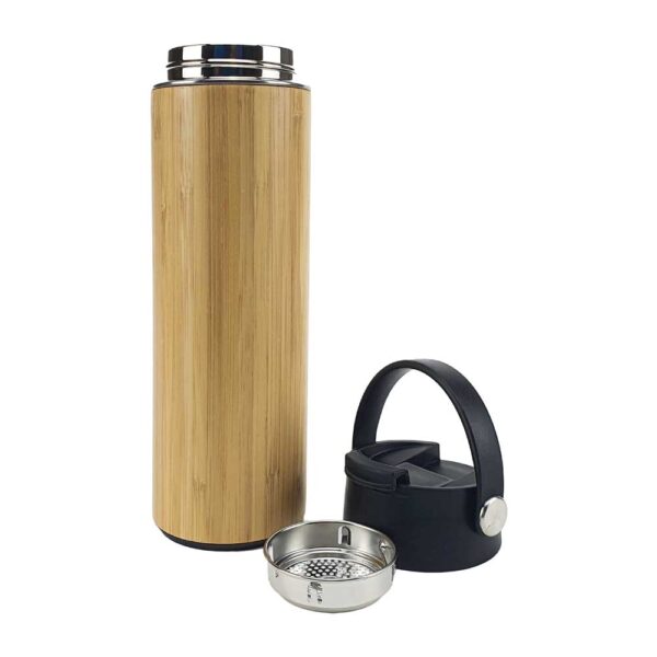 50 Bamboo Flask with Tea Infuser