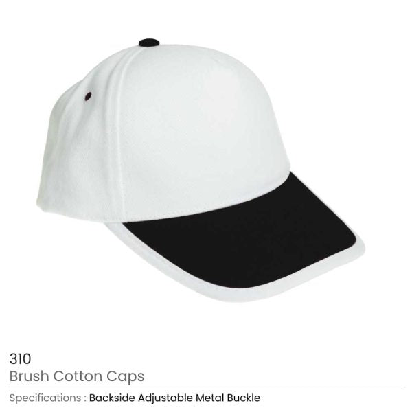 50 Brushed Cotton Caps