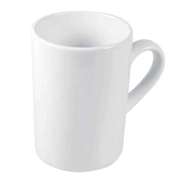 50 White Ceramic Mugs