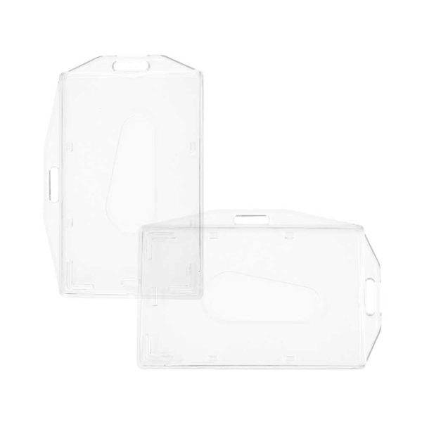 50 Rigid PVC Card Holders
