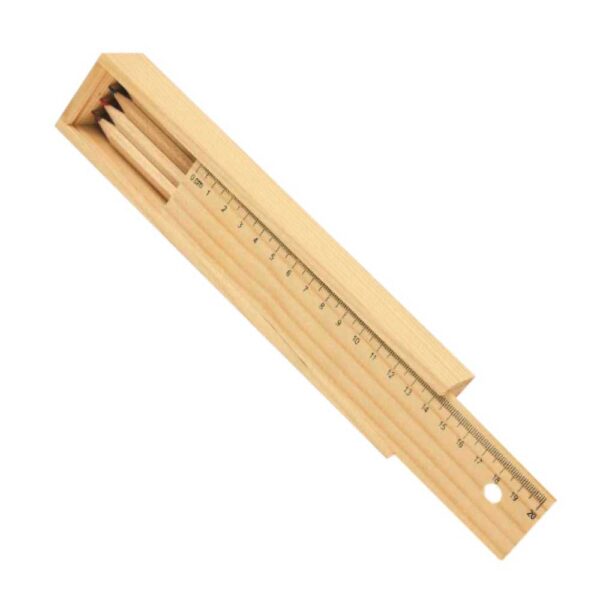 50 Colored Pencils Set with Wooden Box