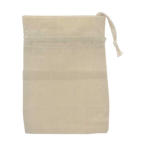 50 Drawstring Cotton Pouch Bags