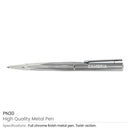 500 Full Chrome Metal Pens