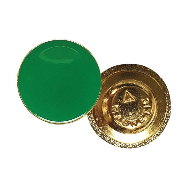 50 I Am Vaccinated Badge – Green imprint