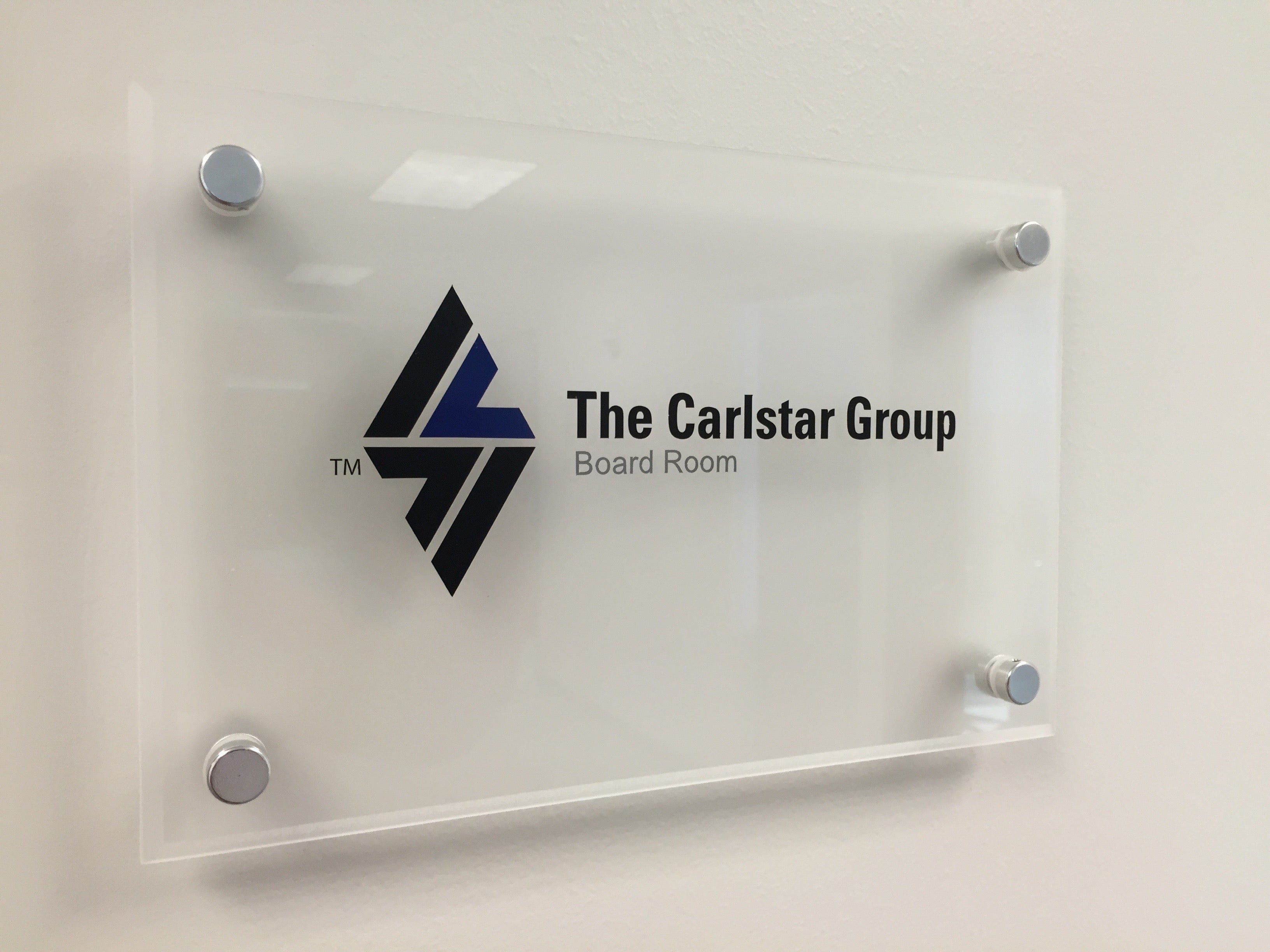 Wall Mounted Signage