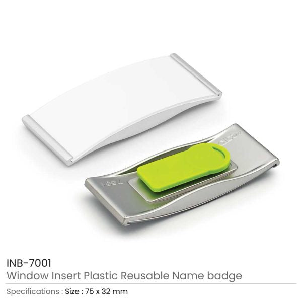 50 Reusable Name Badges