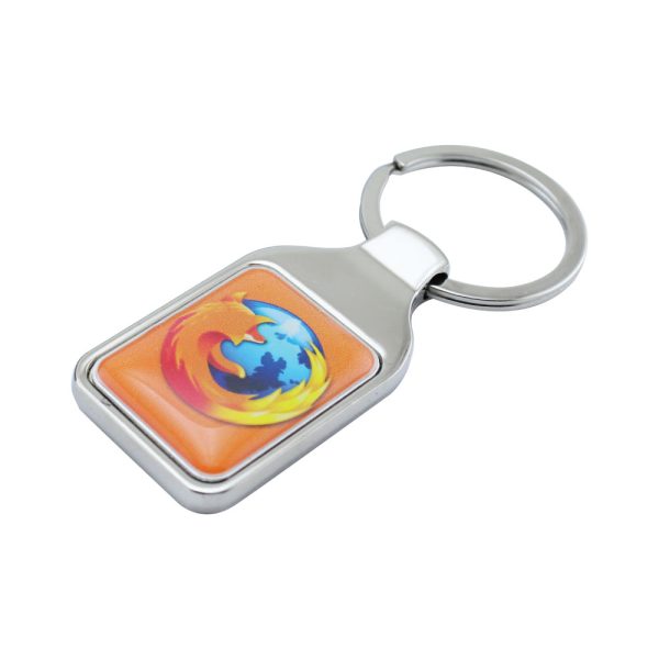 50 Keychains with 2 Sides Logo