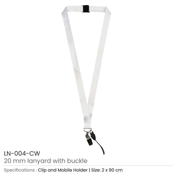 50 Lanyard with Safety Buckle
