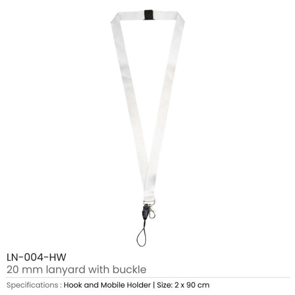 50 Lanyard with Safety Buckle