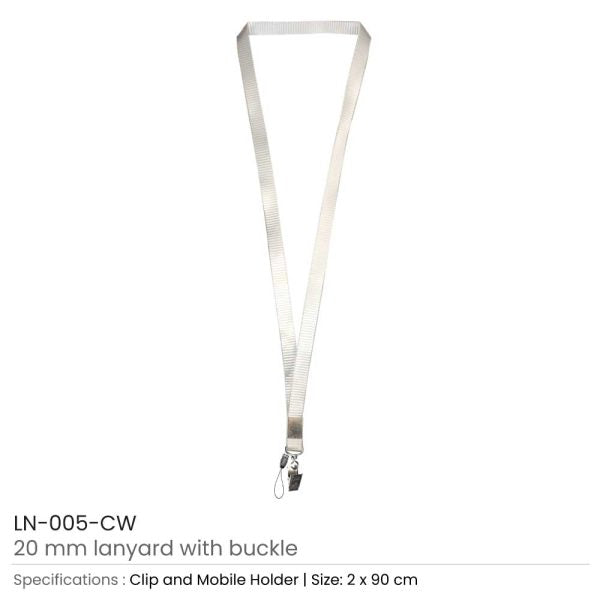 50 Lanyard with Safety Buckle