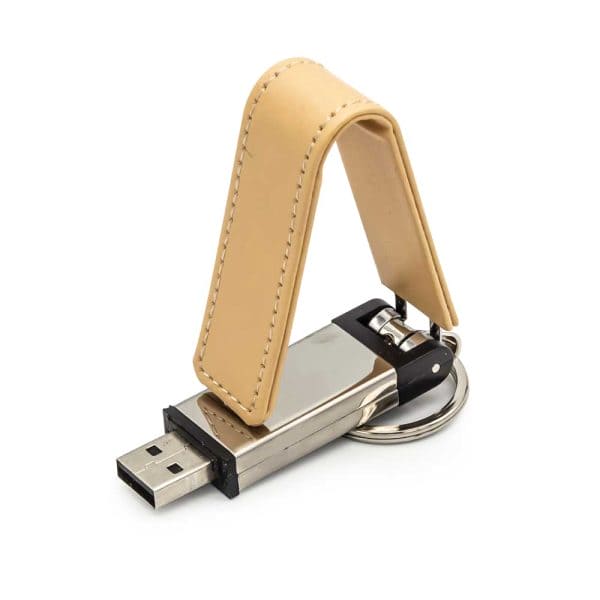 50 Leather Keychain USB - 32 GB