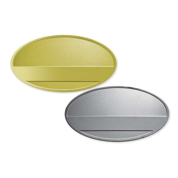 50 Metal Name Badges