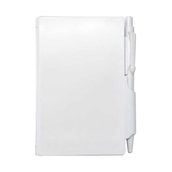 50 PVC Hard Cover Notepad with Pen