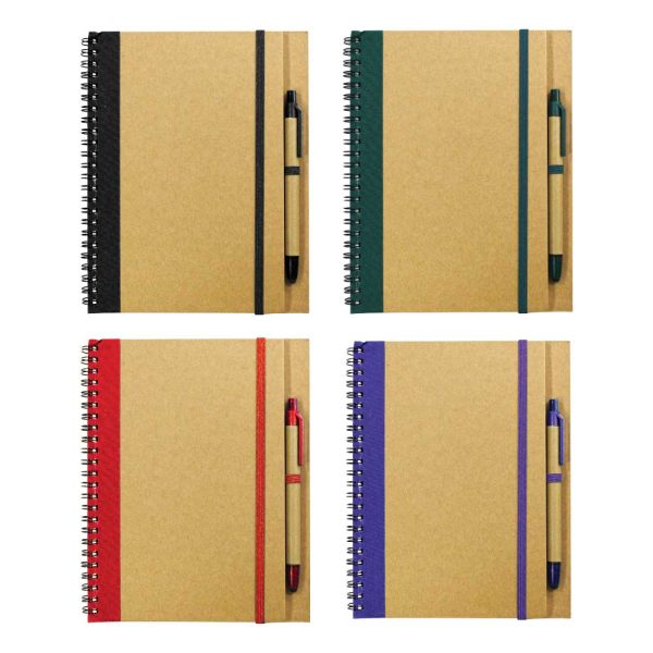 50 Recycled Notepad with Pen
