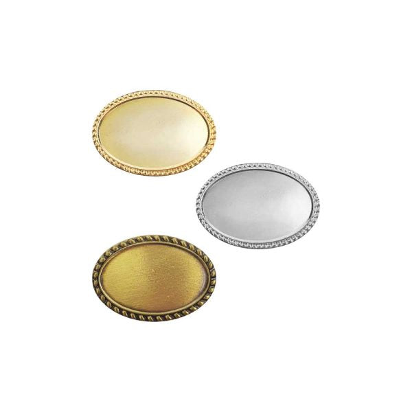 50 Oval Rope Design Logo Badges