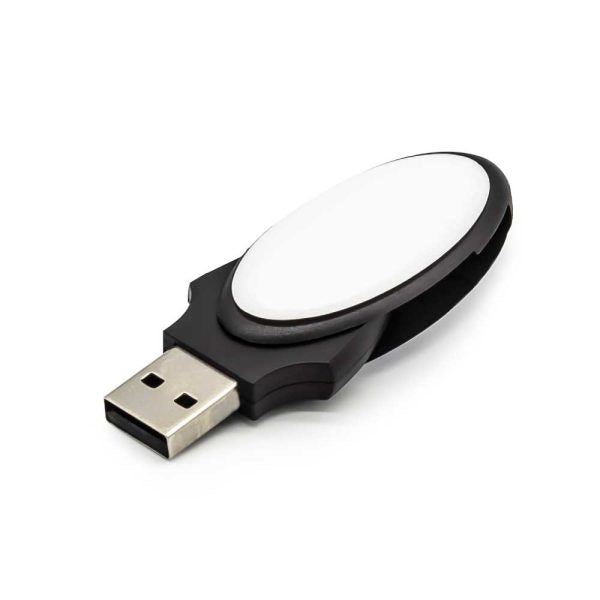 50 Oval Swivel 4GB USB Flash Drives