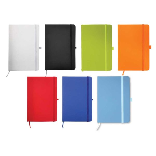 50 PU Leather Notebooks A5 Size