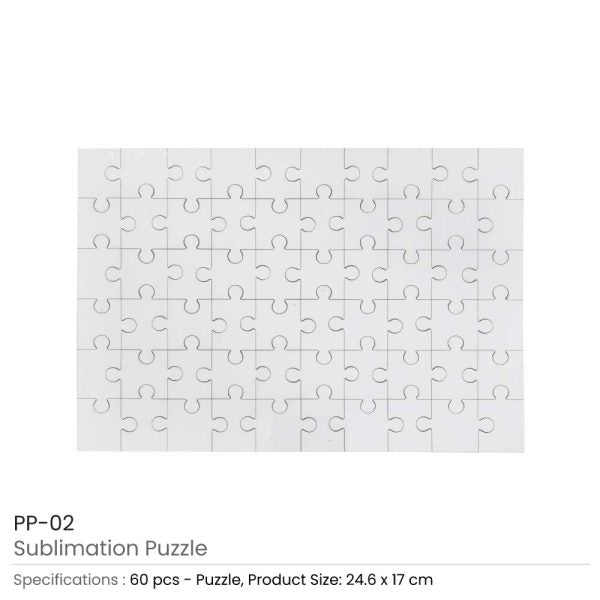 50 Hardboard Puzzles