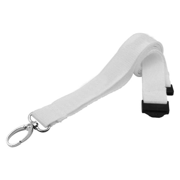 50 RPET Lanyards with Hooks and Safety Clip