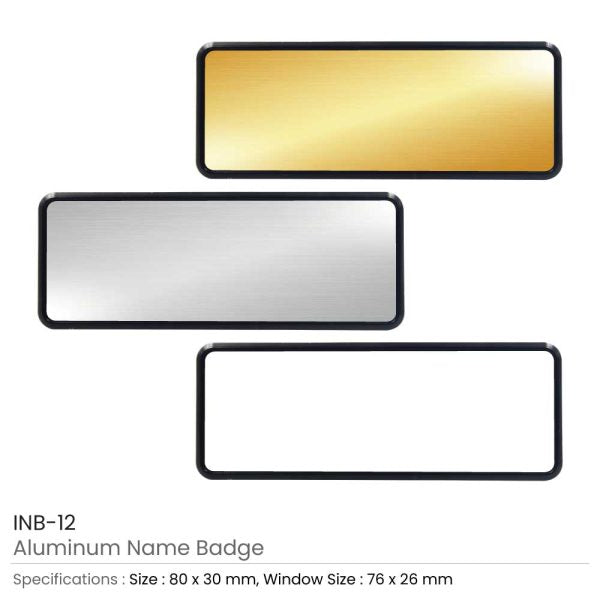 50 Reusable Name Badges