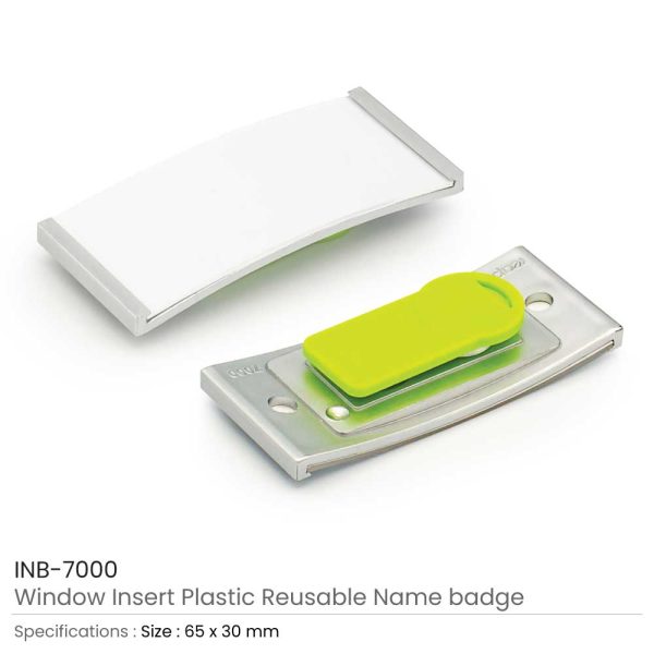 50 Reusable Name Badges