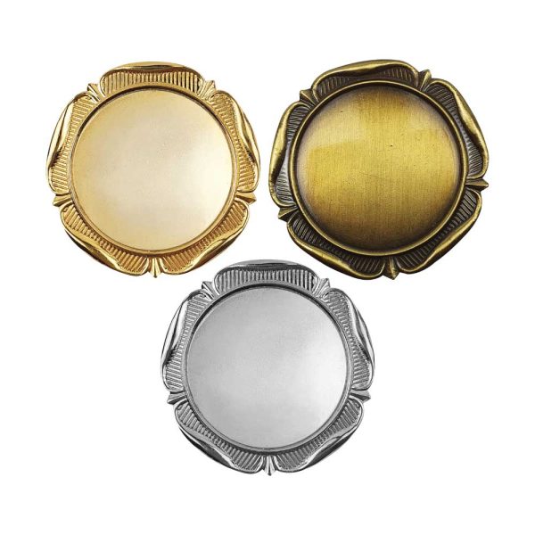 50 Round Flower Design Logo Badges