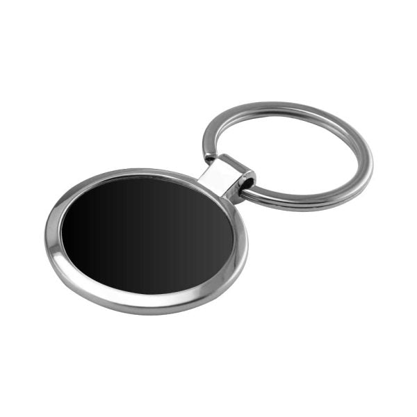 50 Round Shaped Metal Keychains