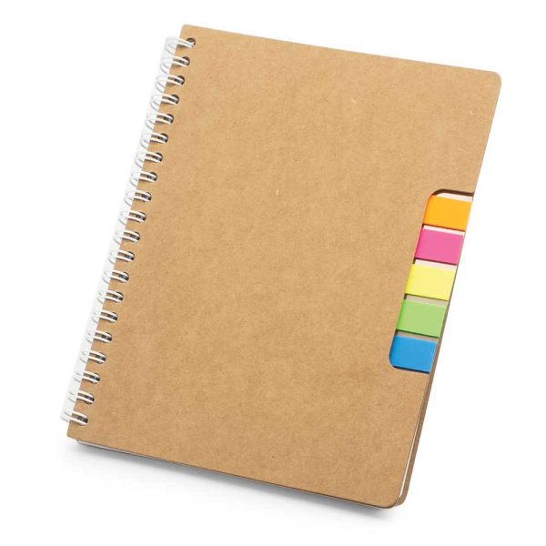 50 Spiral Notebook with Sticky Note and Pen