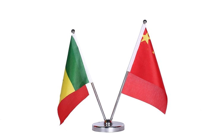 V-Shape Table Flags - Large