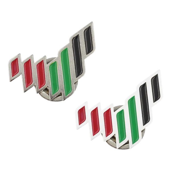 50 UAE National Brand Metal Badges