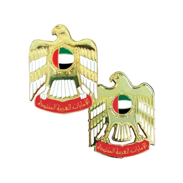 50 UAE Falcon Badges with Magnet - 3D Shape Badges