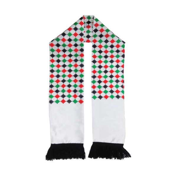 50 UAE Flag Knitted Scarf